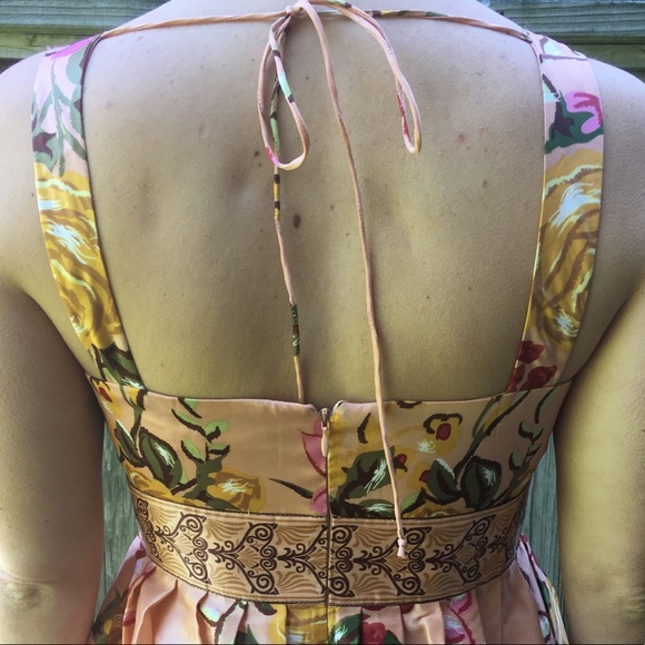 Vintage XXI Pink & Floral printed Dress - Picture 8 of 8